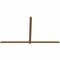 Ekena Millwork Eugene Smooth Timber Gable Bracket, Western Red Cedar, 108"W x 63"H x 1 1/2"D x 3 1/2"F, 14/12 Pitch GBW108X63X0204EUG00SWR - alternate 3